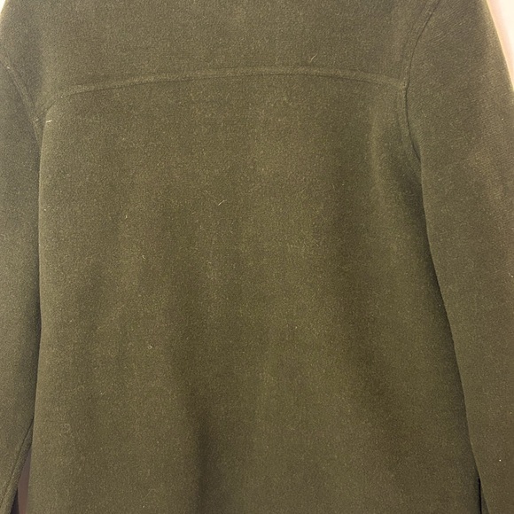 L.L. BEAN Men’s Size Medium, Forest Green, Fleece Full Zip , 2 zip front pockets - Picture 10 of 11